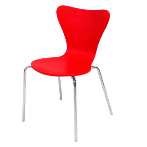 Cadeira Jacobsen (MDF) (Vermelha)
