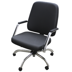 Cadeira Girat. Diretor C/ Braço Fixo Maxxer (150KG)