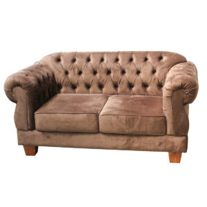 SOFA 2 LUGARES DUQUESA (MARROM)