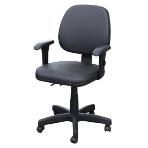 CADEIRA GIR. Executiva. C/ BRAÇO REG. COUR(JOB)(ERG)(PR)