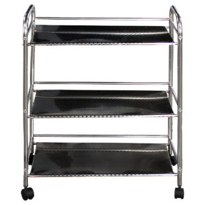 CARRINHO ORGANIZADOR C/ RODINHA (INOX)