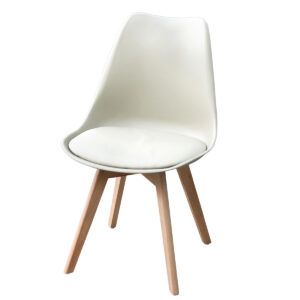 CADEIRA JOLY SAARINEN  C/ ALMOF. (NUDE)