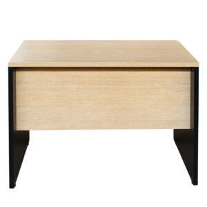 MESA DE TRAB. RET. PE PAINEL 25MM (CARVALHO PRATA)